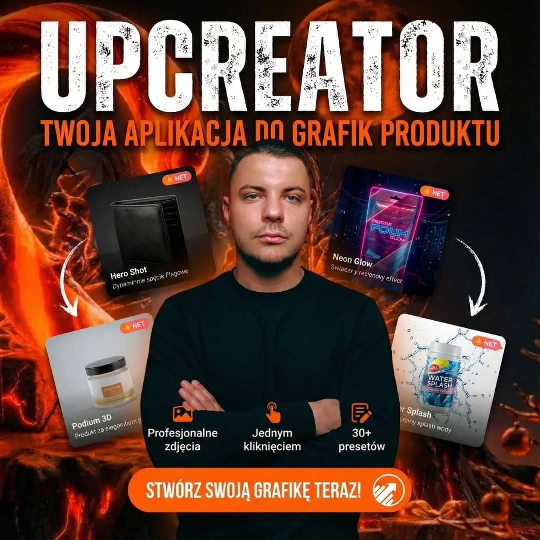 UPCREATOR - Twoja aplikacja do grafik produktu