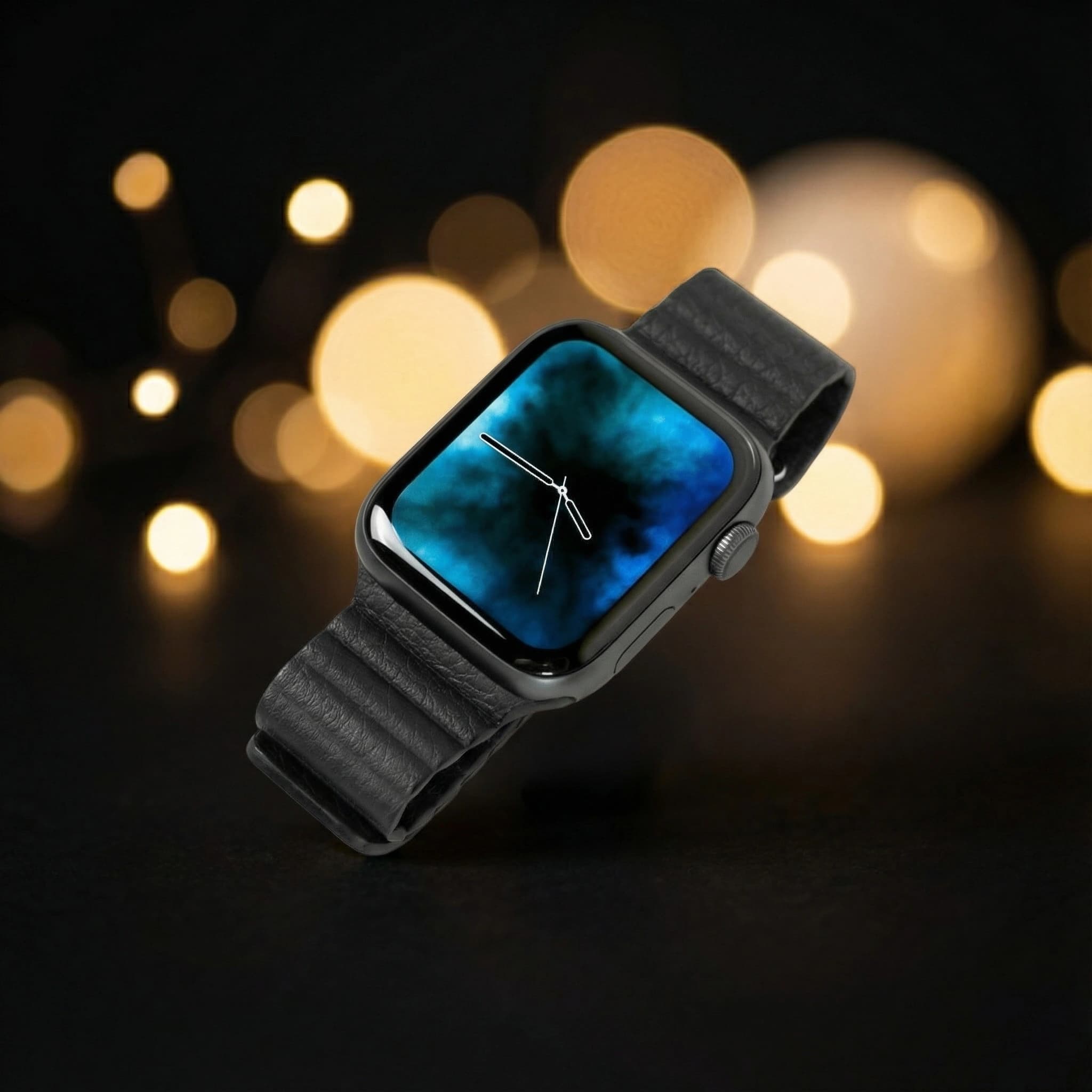 Golden Bokeh Lights - przykład 2