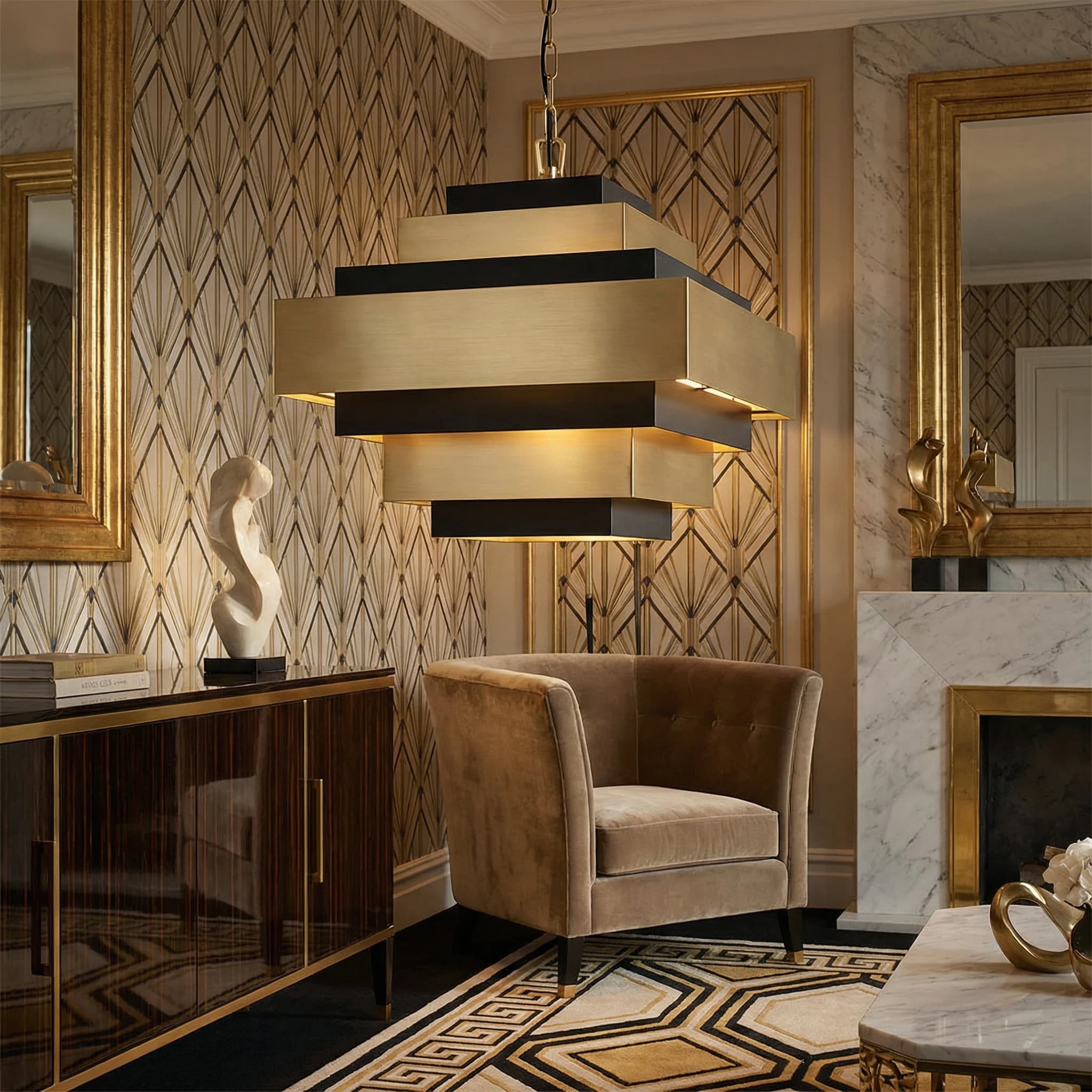 Art Deco - przykład efektu AI