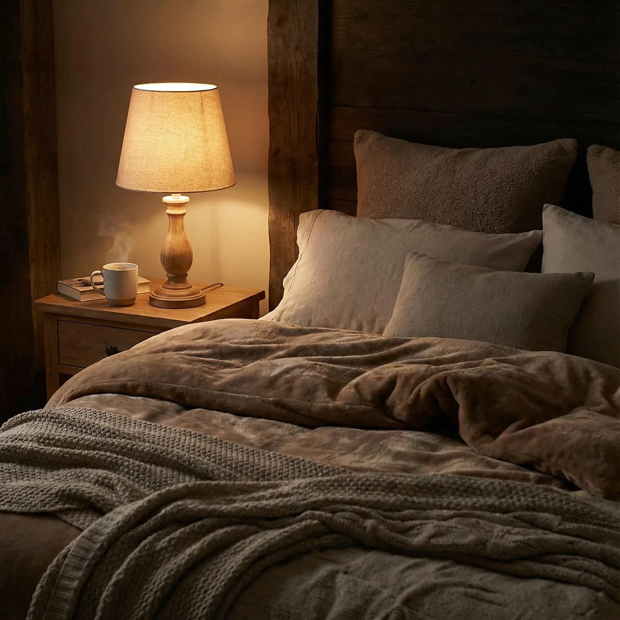 Przytulna sypialnia - przykład 2