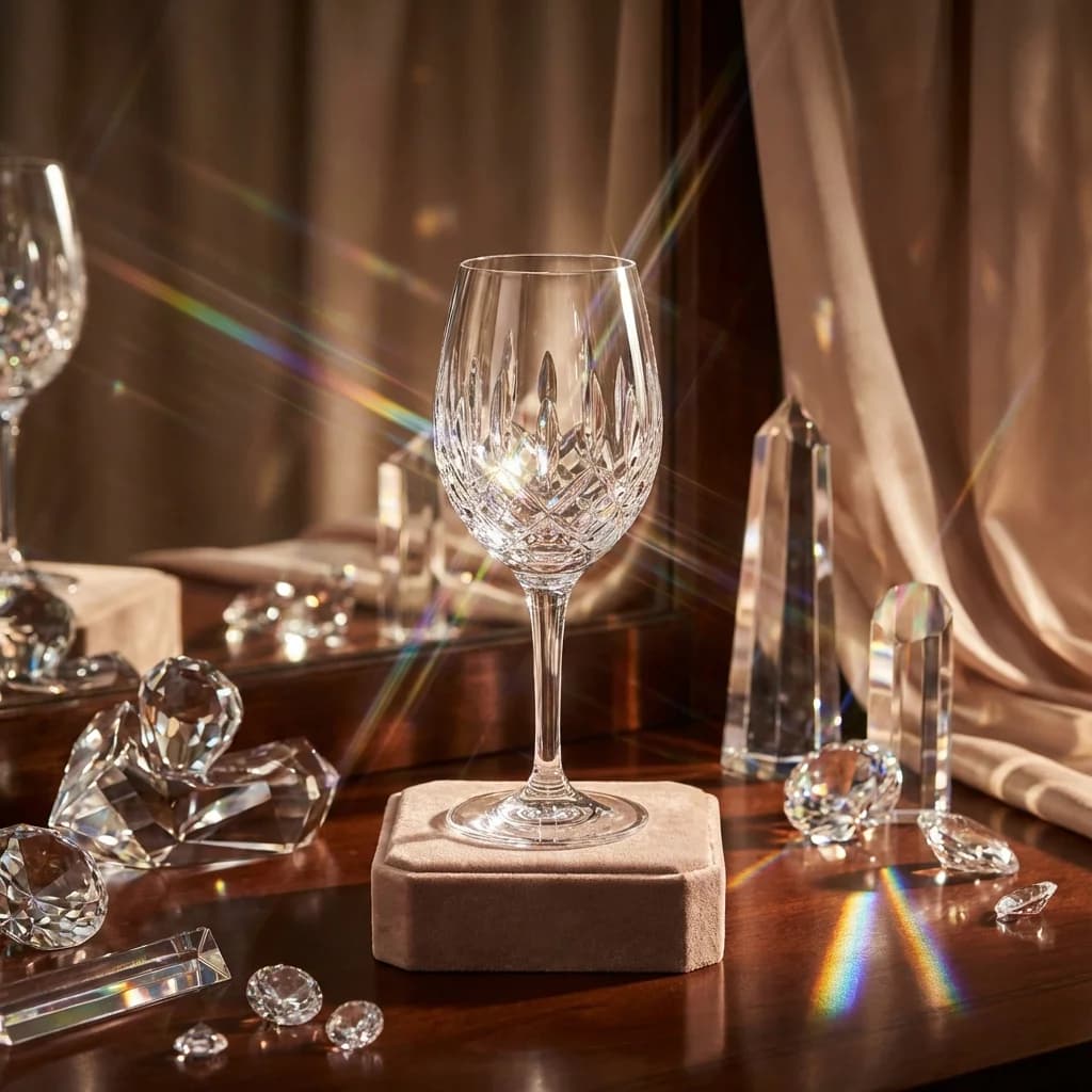 Kryształowa elegancja - przykład efektu AI