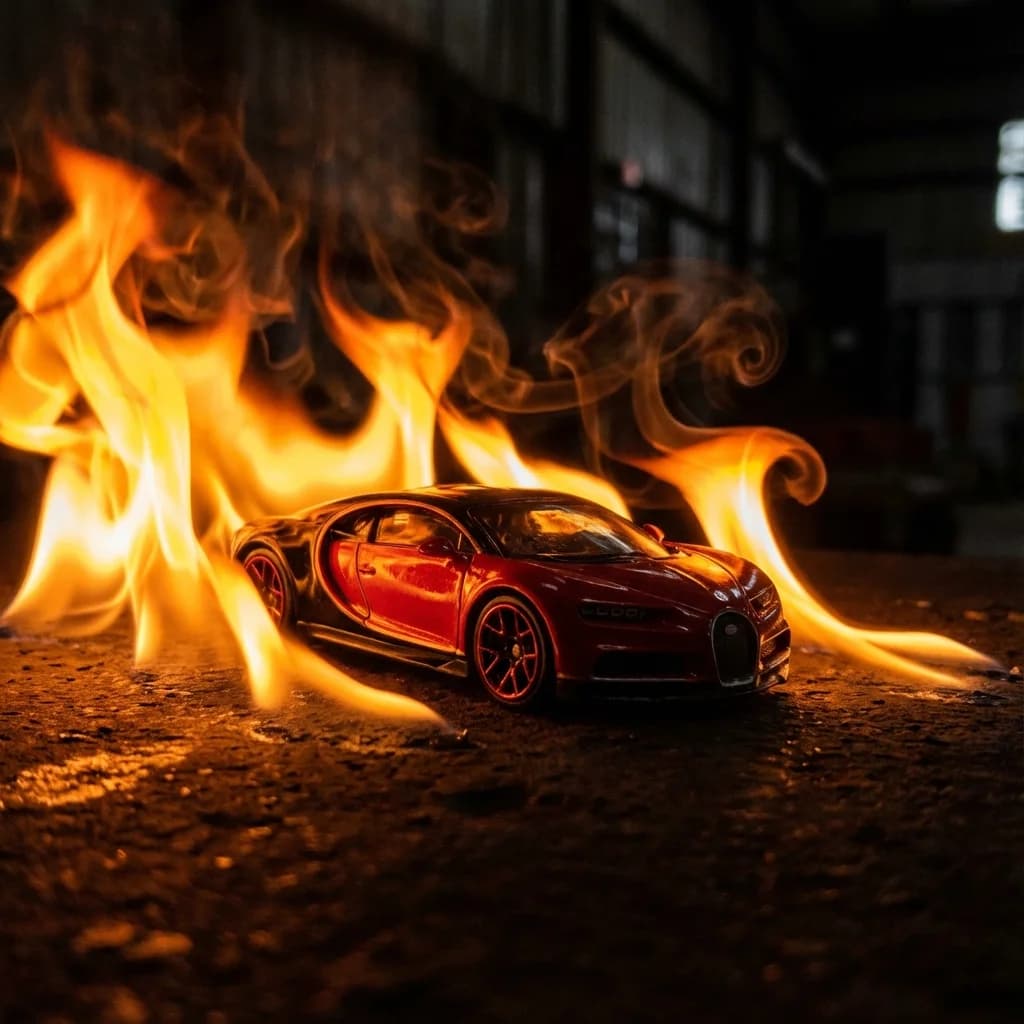 Fire Flames Płomienie i Ogień - przykład 2