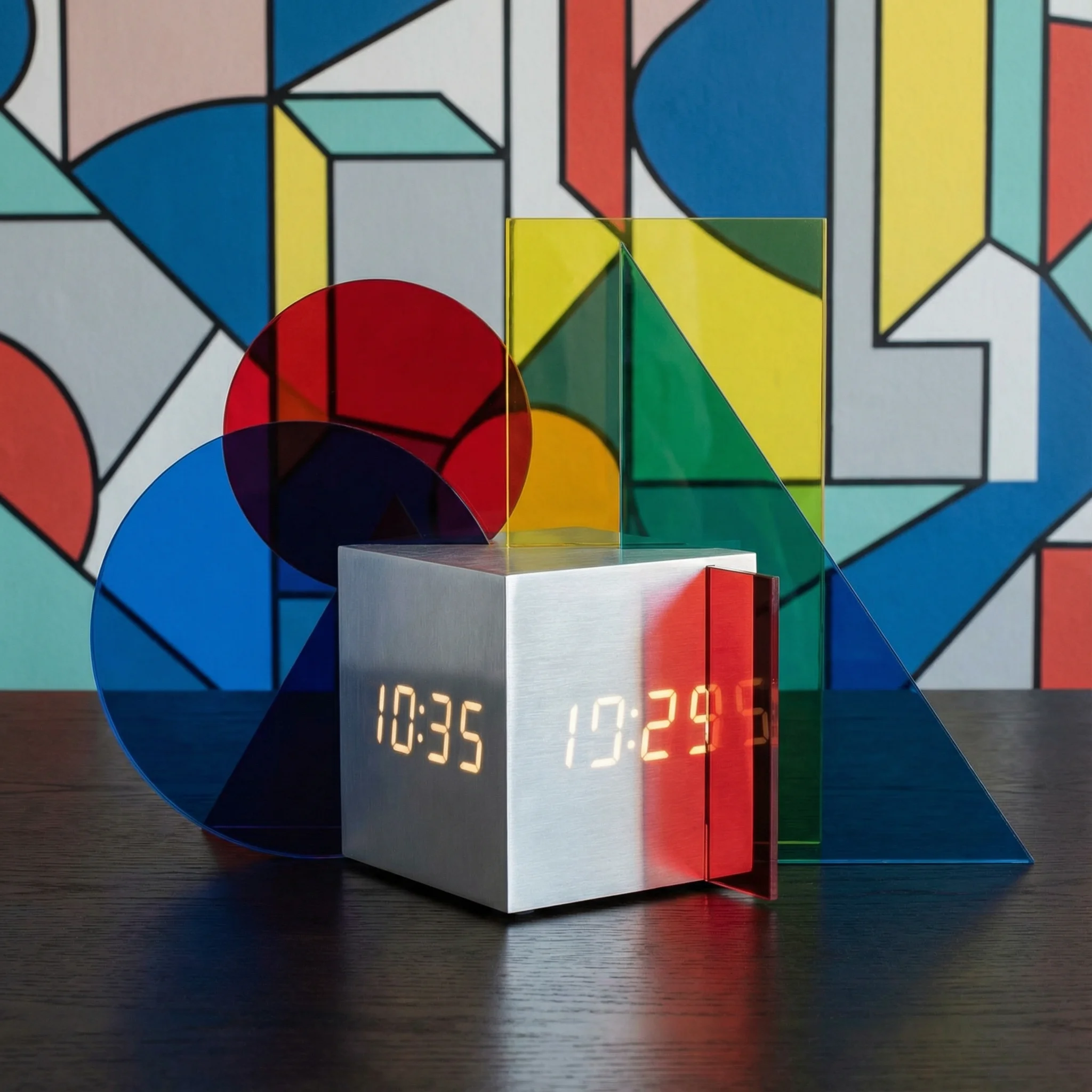 Geometria abstrakcyjna - przykład efektu AI