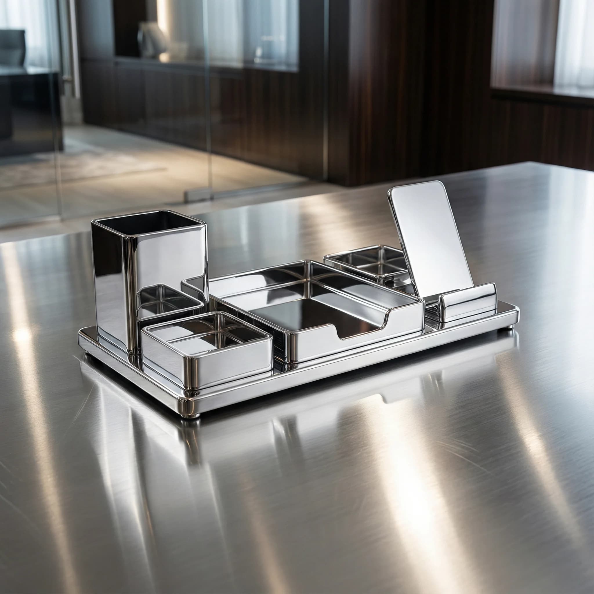 Metaliczny połysk - przykład efektu AI