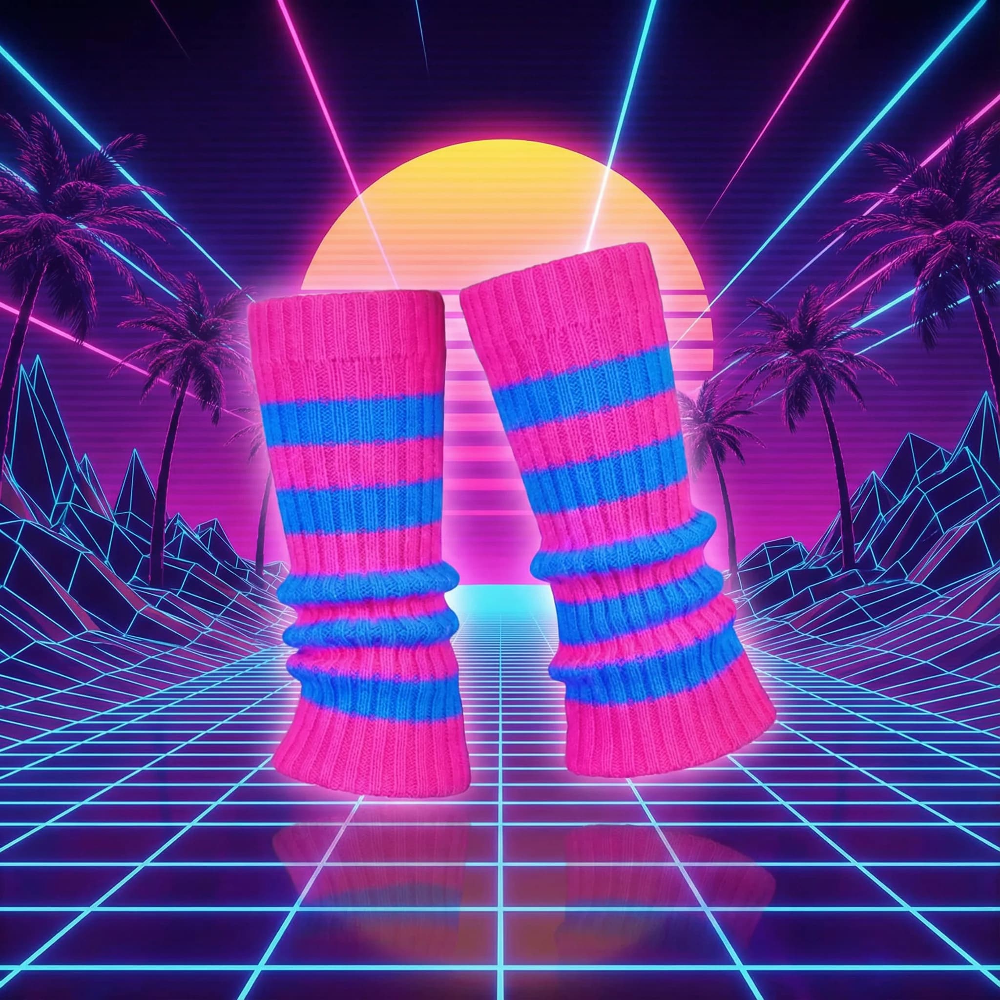 Neon lata 80 - przykład 3