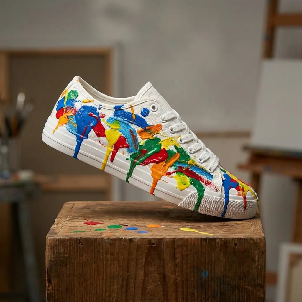 Paint Splash - przykład efektu AI