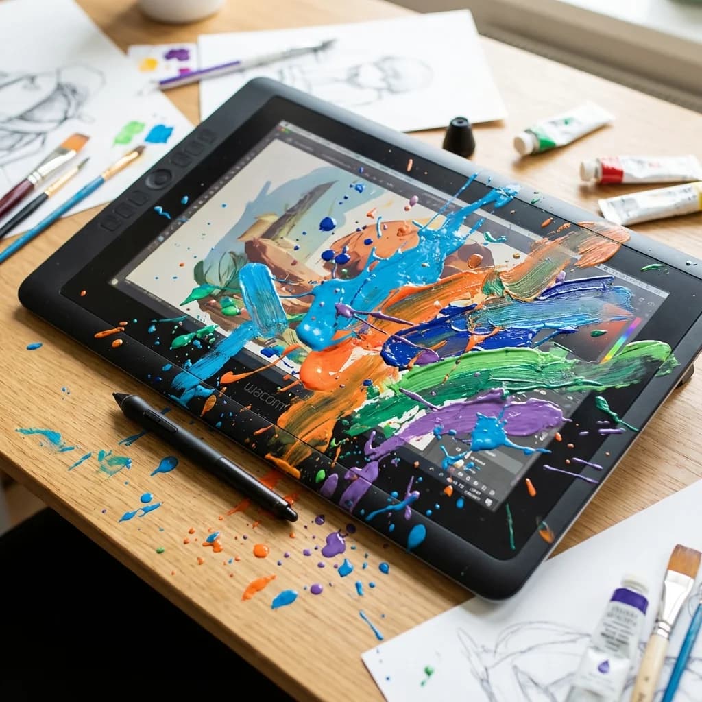 Paint Splash - przykład 3