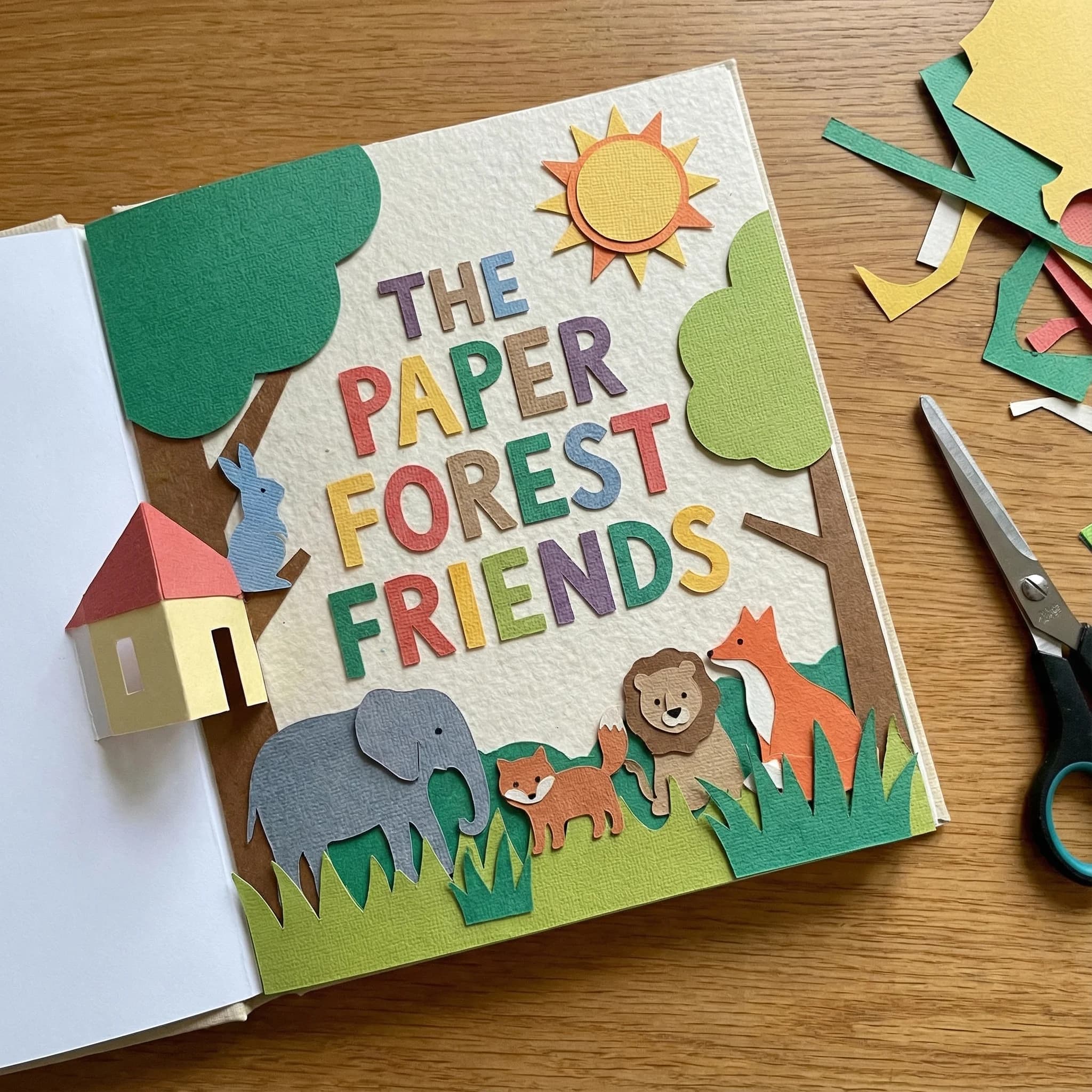 Papierowe rzemiosło - przykład 2