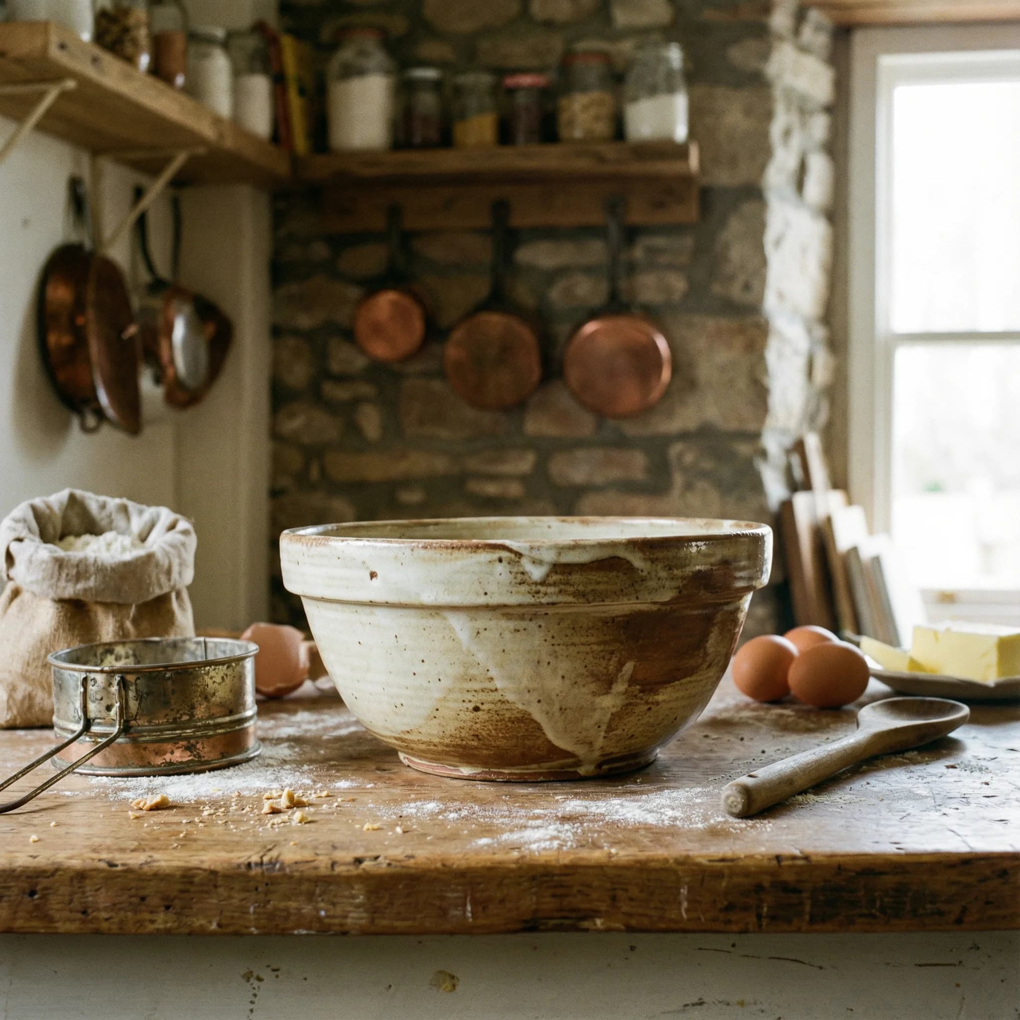 Rustykalna kuchnia - przykład 3