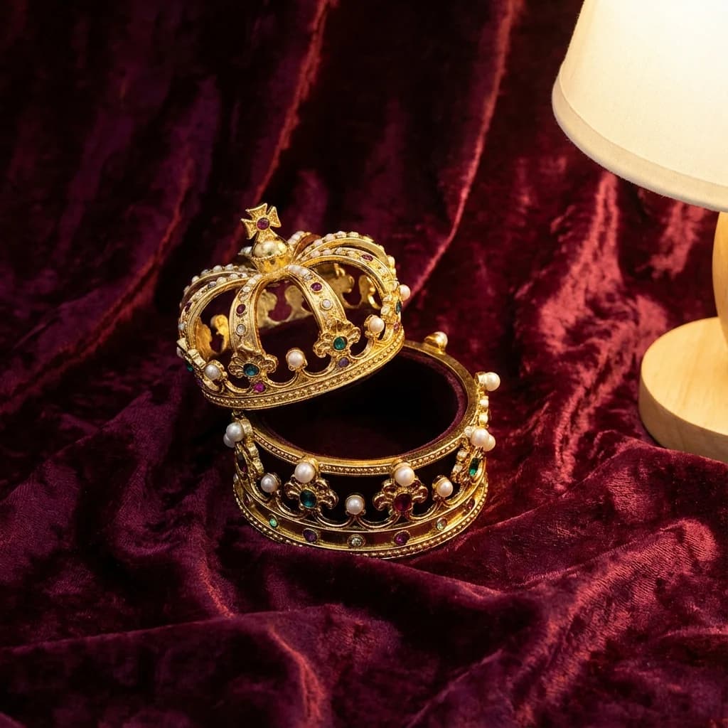 Aksamit królewski - przykład efektu AI